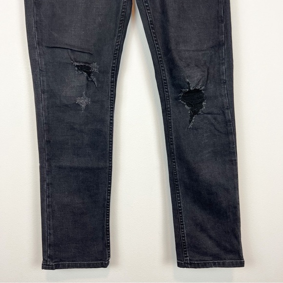 Blank NYC Men’s Wooster Slim Fit Jeans Size 32 Black Distressed‎ - Picture 3 of 12